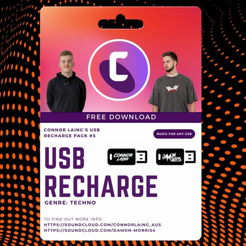 Connor Laing feat Damon Morris USB Recharge Mashup Pack